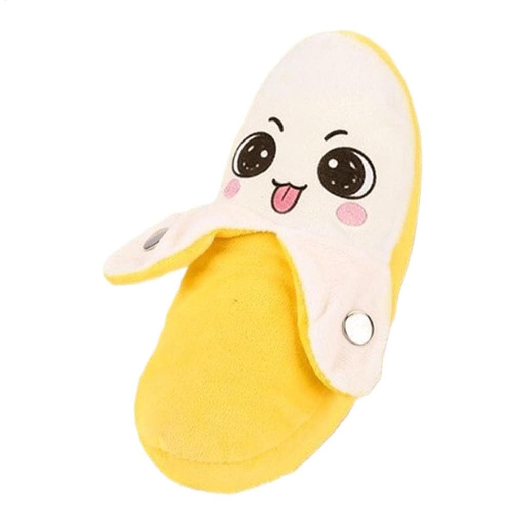 Banana Brinquedo De Pelúcia 15cm Musical Bater Detecção Boneca Decoração Para Carro Sofá Casa Dormitório Quarto Feriado