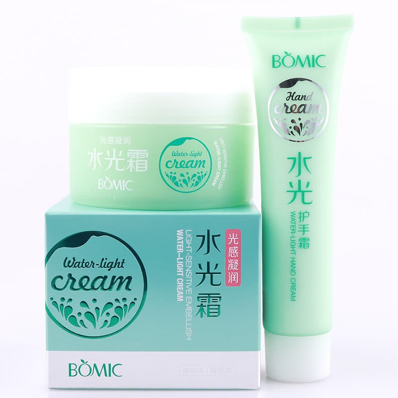 [Creme para as mãos grátis 80g] Baimeizi Creme Hidratante Hidratante Hidratante Controle de Óleo Bloqueio Nut