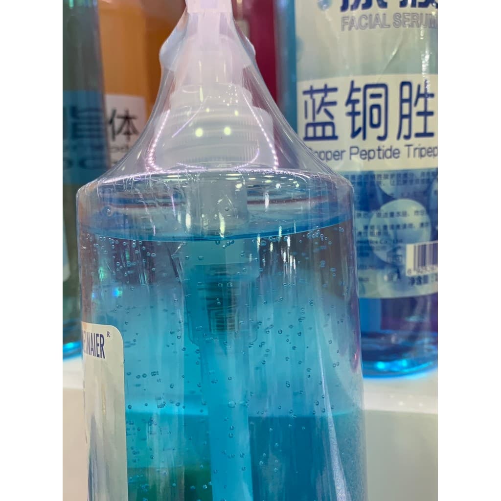 Essência de peptídeo de cobre azul hidratante hidratante firmador linhas de luz iluminando o tom da pele produtos de cui