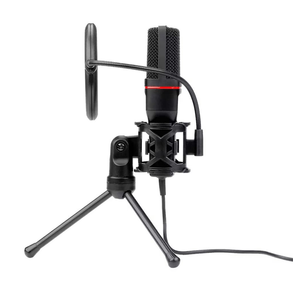 Microfone Redragon Seyfert GM100 – Gamer – Para Streaming e Gravações