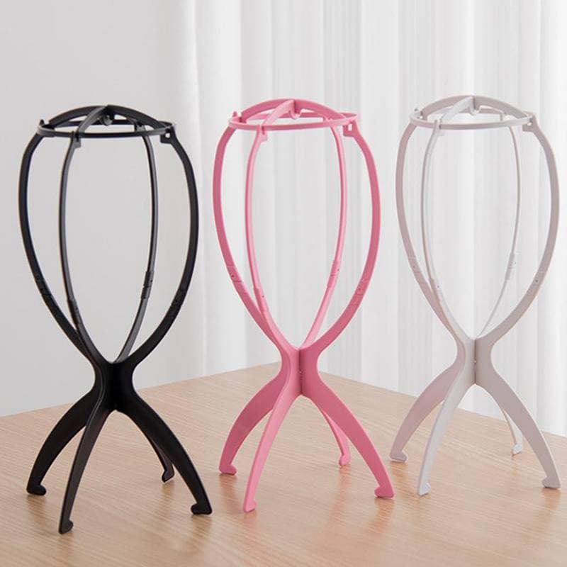 Beautyus Suporte De Peruca De Plástico Portátil Cabeça Pendurar Durável Ferramentas De Exibição De Cabelo Acessórios
