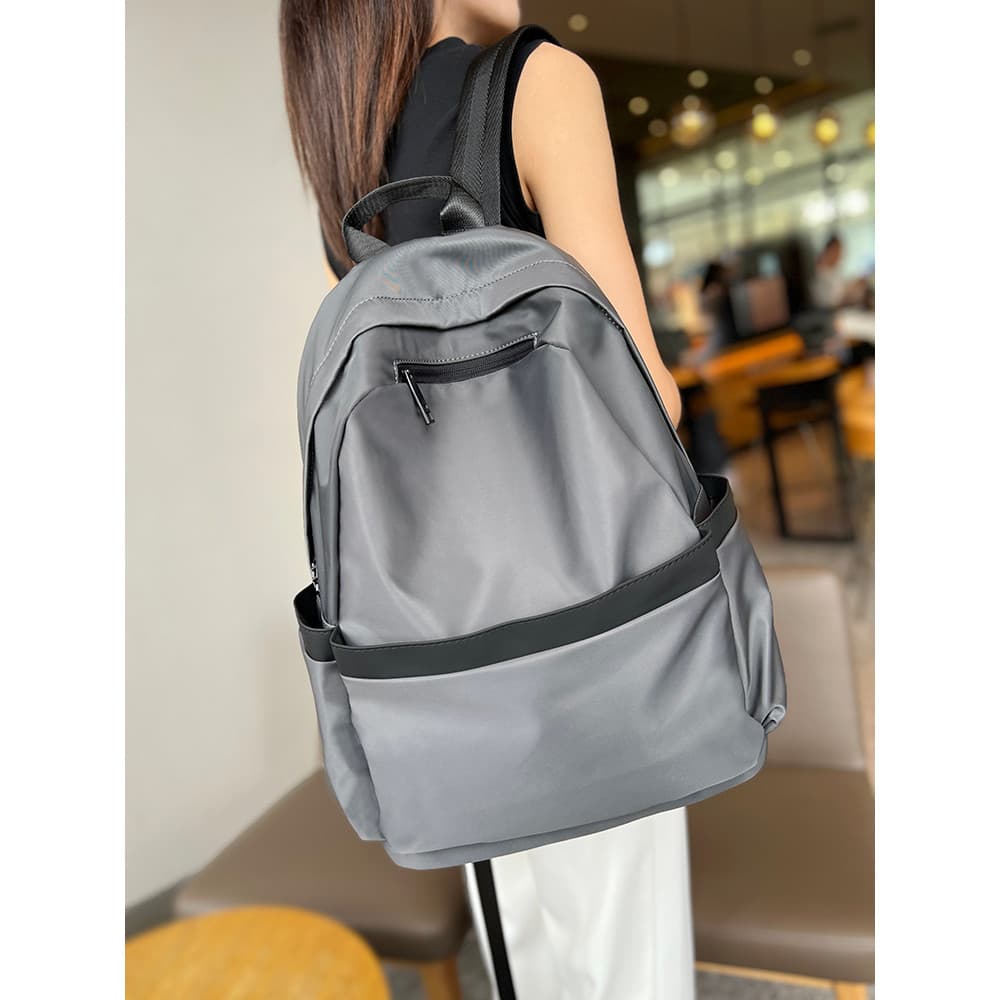 Oxford pano mochila novo estilo das mulheres dos homens leve simples viagem grande capacidade mochila à prova dwaterproo