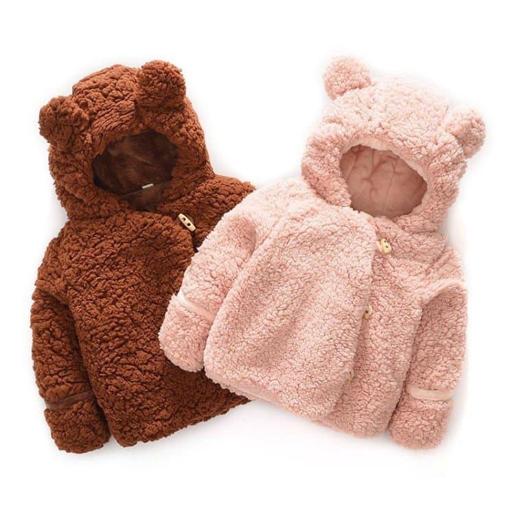 Feminino bebê meninos meninas inverno algodão acolchoado jaquetas casacos outono inverno algodão-acolchoado jaquetas cri