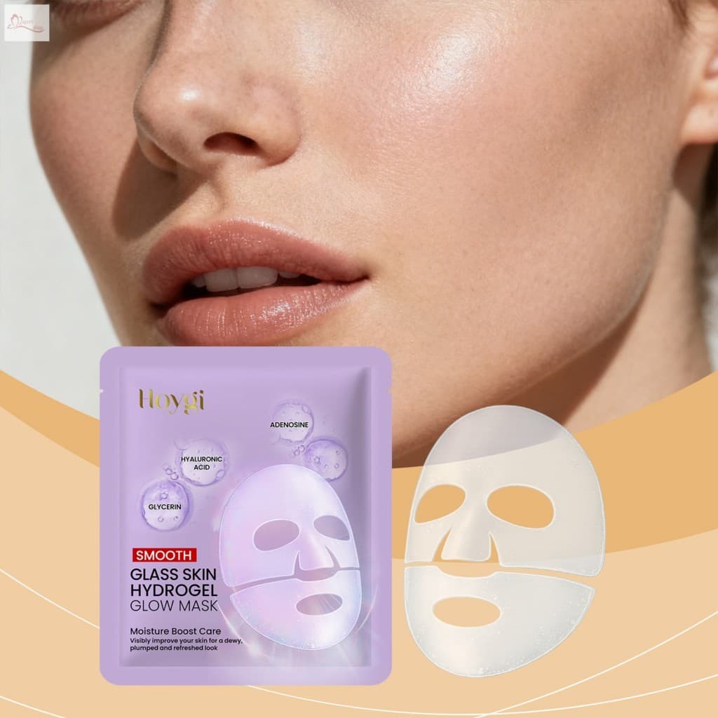 Hidratação Profunda Da Máscara Facial Do Ácido Hialurônico Que Ilumina A Para Todos Os Tipos De Pele