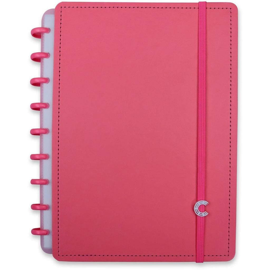 Caderno Inteligente Médio All Pink 80 fls. 190 mm x 255 mm - Caderno Inteligente