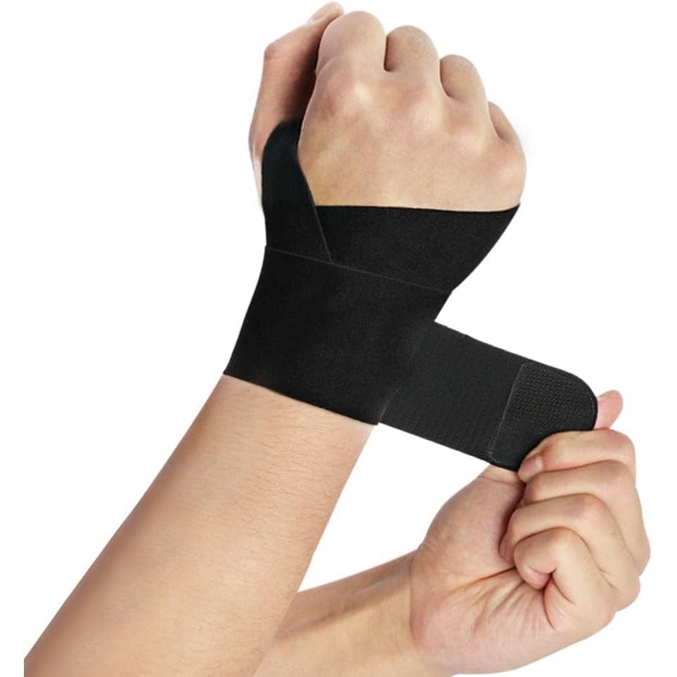Suporte de pulso Beugo, faixa elástica ajustável para homens e mulheres, suporte de mão respirável e confortável para es
