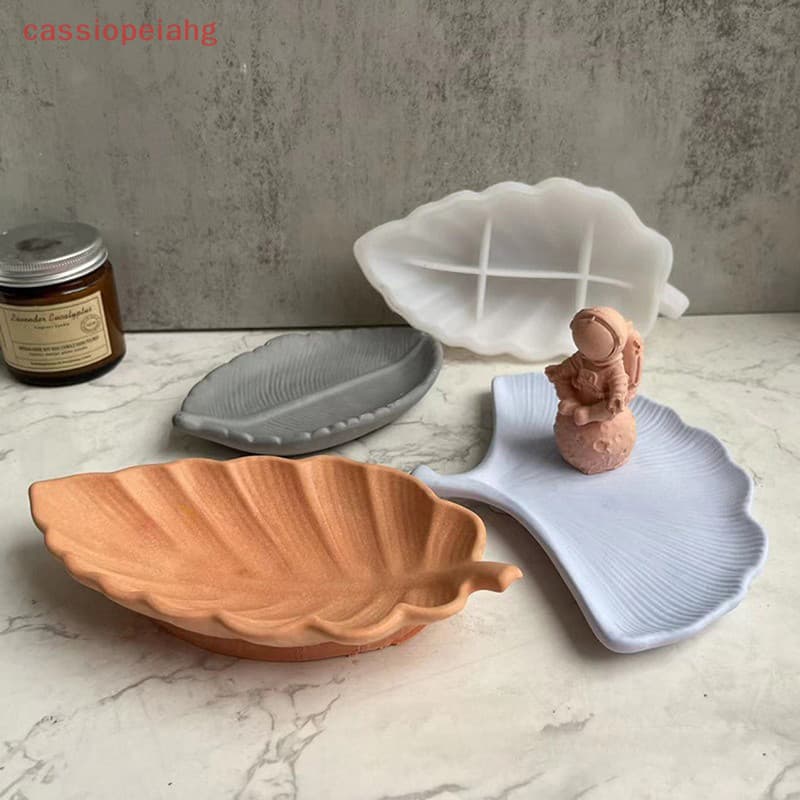 1 molde de silicone para folhas de ginkgo e folhas de bordo, molde artesanal em formato de folha.