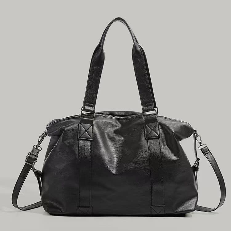 2026 novo estilo bolsa mensageiro de grande capacidade Commuter Casual All-Match bolsa de alta qualidade nicho preto