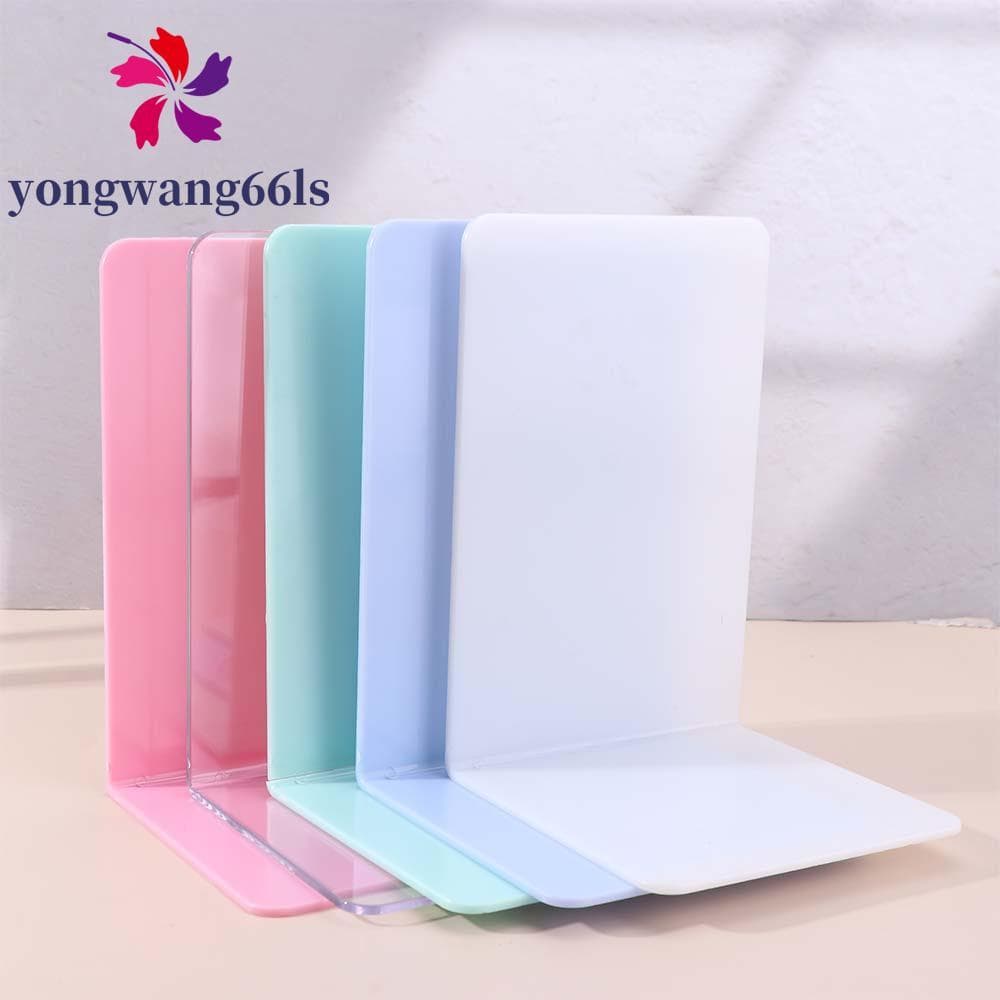 YONGWANG Suportes Para Livros De Mesa , Suporte INS Durável Exibição Simples Em Forma De L Estudantes