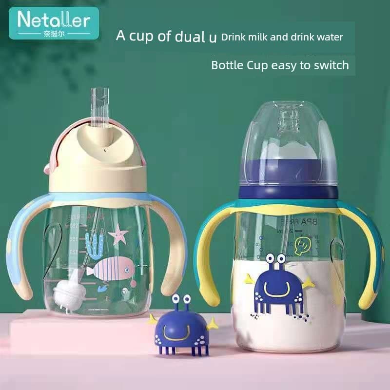 baby feeding bottle pump for breastfeeding feeding bottle Nitecore mamadeira para bebê recém-nascido, resistente a choqu