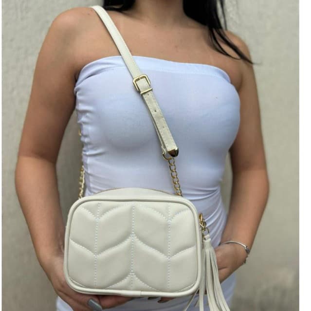 Bolsa Feminina Transversal Bordada Alça Corrente Regulável Pequena Luxo Festa Dia a Dia Festas Balada Envio Rapido