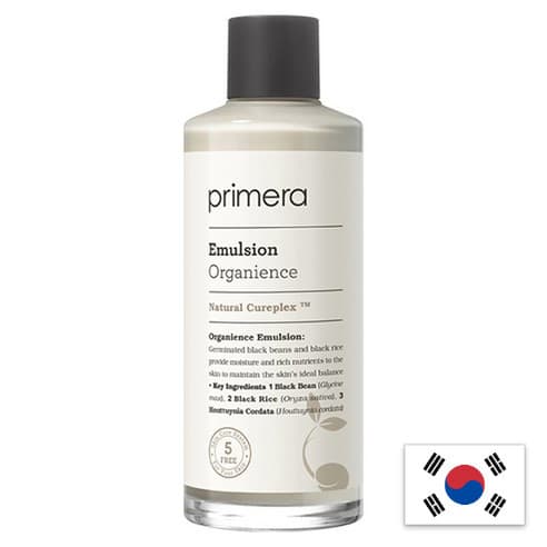 [Primera] Organience Emulsion 130ml | Hidratante e Calmante | Pele Sensível | 100% Autêntico