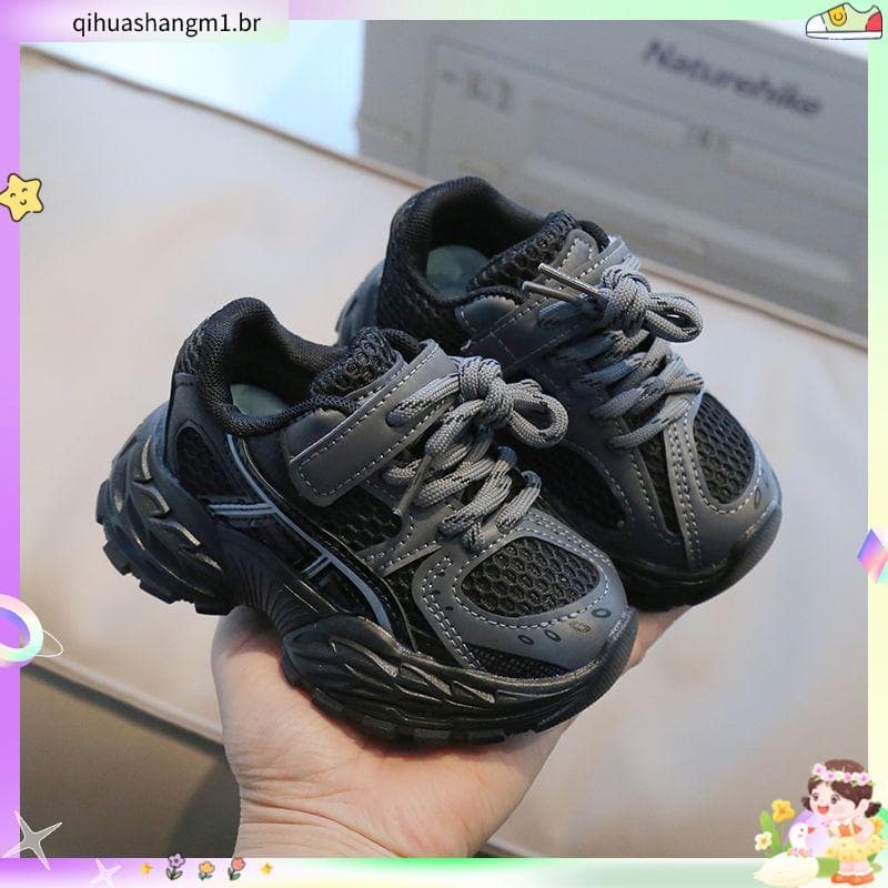 Crianças sapatos esportivos meninos primavera outono novo estilo meninas sapatos pai malha respirável meninos tênis de c