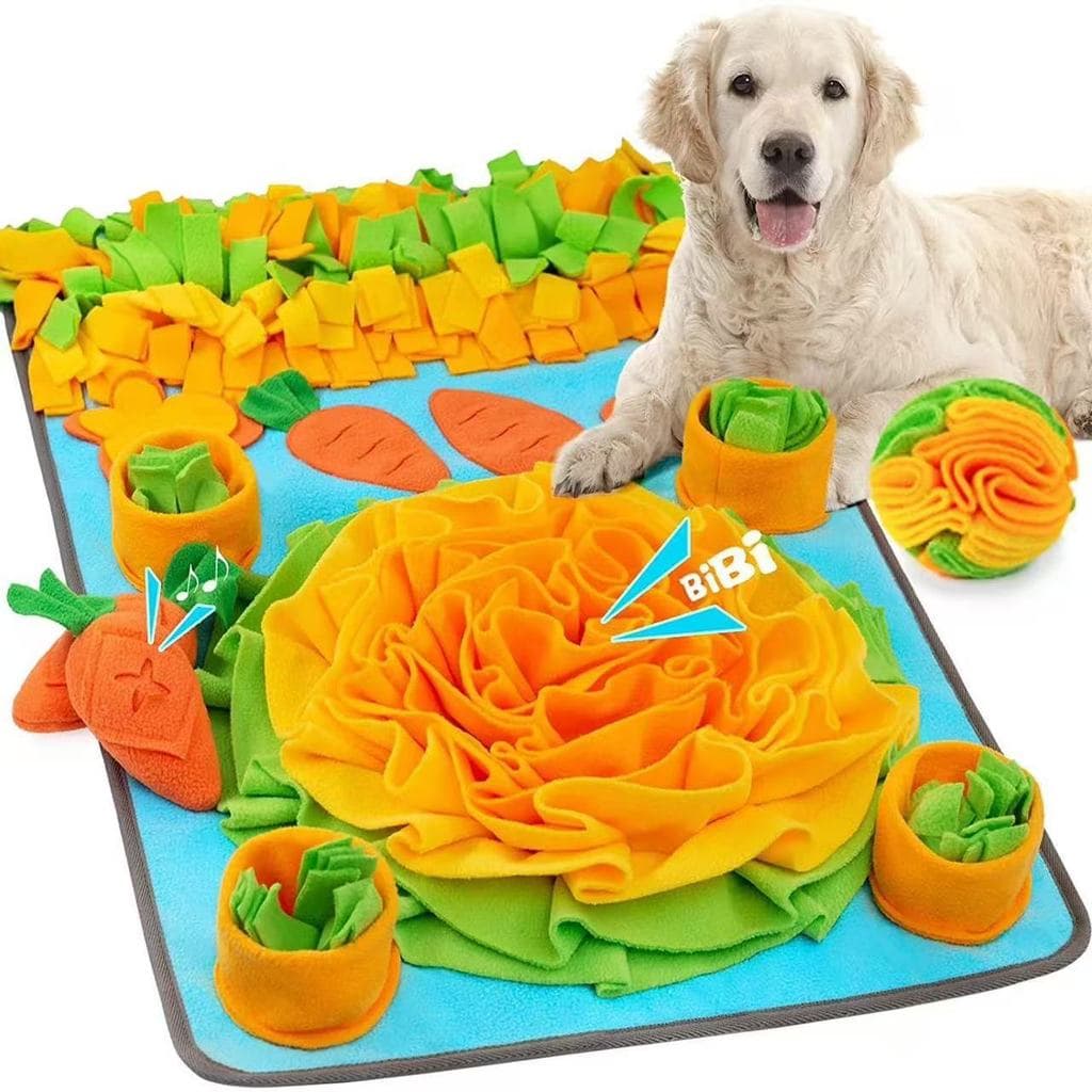 [Novo modelo] Tapete de Treinamento para Cães, Alimentador Lento para Esconder Comida, Brinquedo para Alívio da Ansiedad
