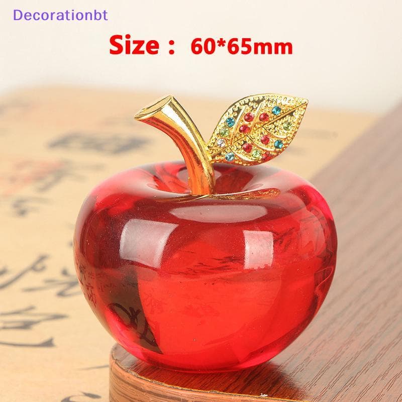Decoração De Frutas De Cristal Decorationbt-Enfeites De Pêssego , Uva E Caqui Para Quarto , Sala De Estar Presente De Es