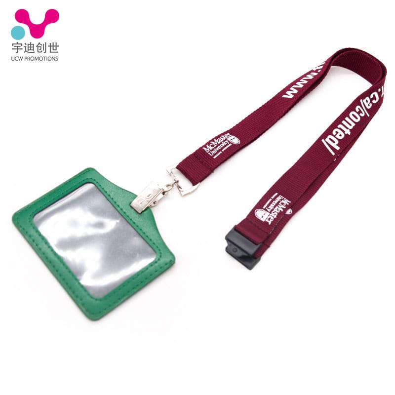 Porta-crachá com cordão, crachá personalizado para funcionários, cordão personalizado para crachá de trabalho 9ETZ