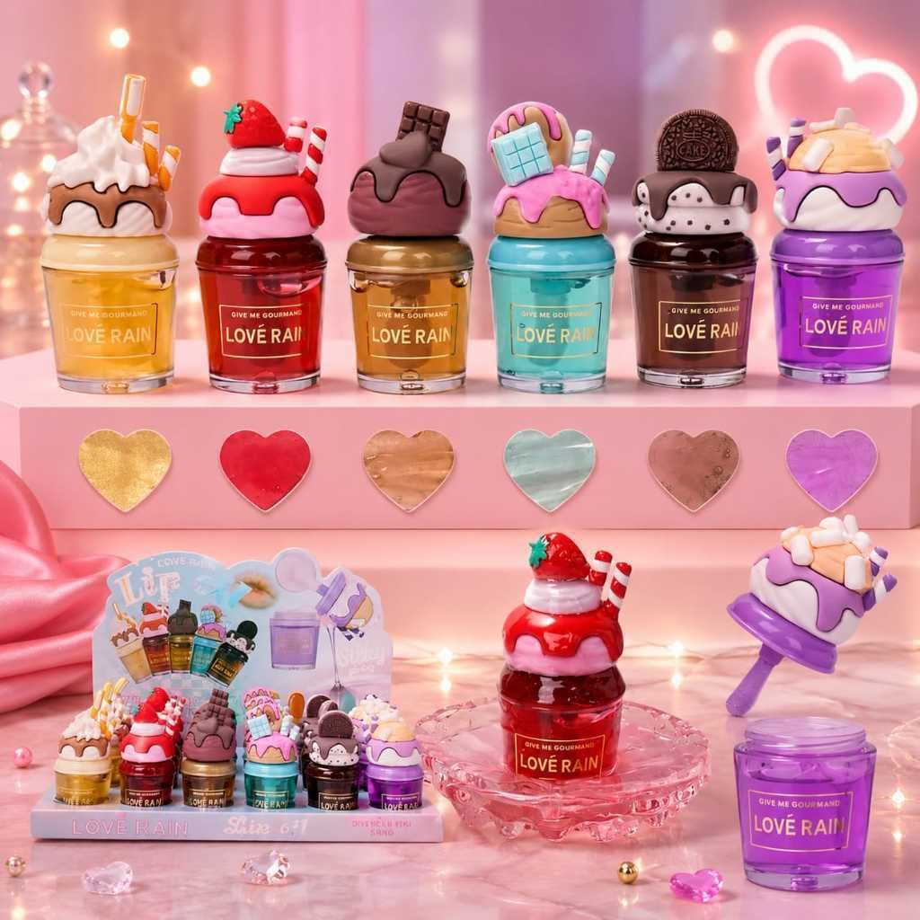 Lip Gloss Docinhos Lové Rain