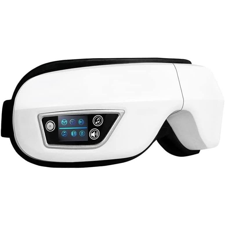 Massageador Ocular Inteligente 6D com Airbag e Vibração - Aquecimento, Música, Alivia Fadiga e Olheiras - Instrumento de