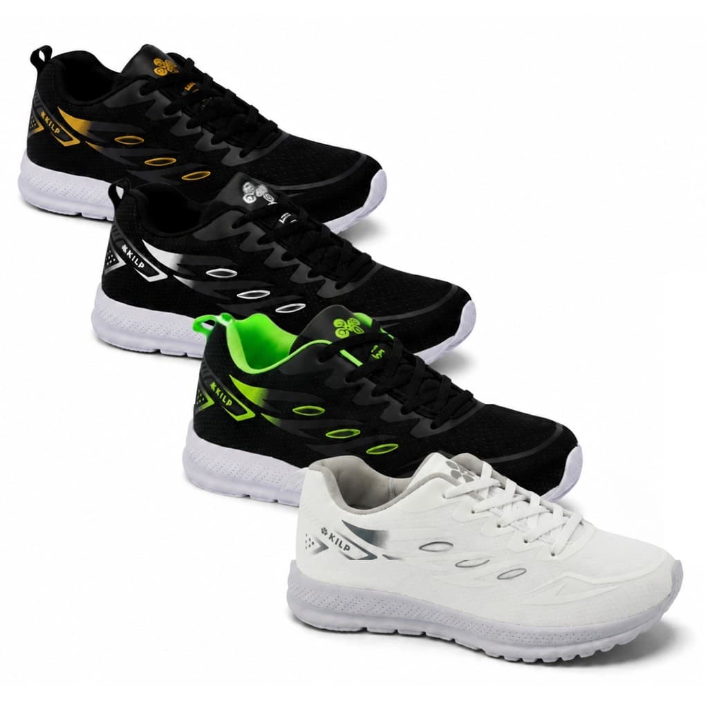 Kit 4 Pares Tênis Esportivo Masculino Casual Confortável Macio E Leve Ideal Para Academia E Corrida
