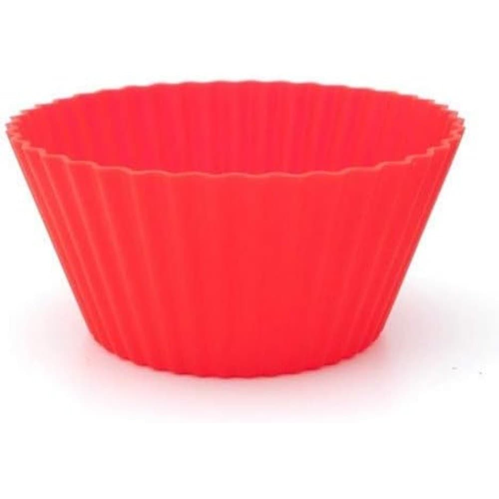 KIT FORMINHA DE SILICONE PARA CUPCAKE 12 PEÇAS