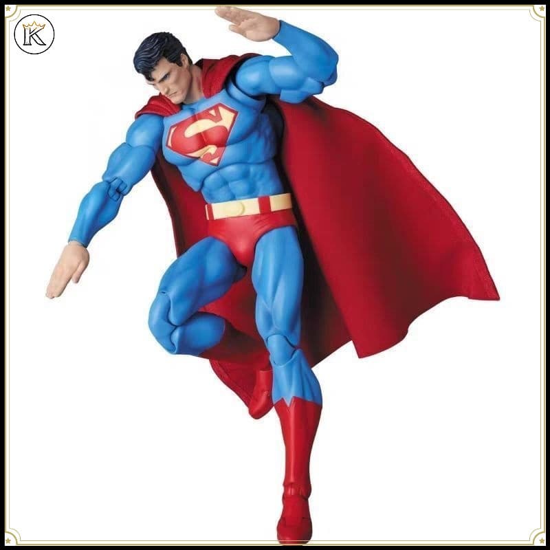 CTtoys Mafex 117 Comic Silent Superman Figura De Ação Colecionável DC Liga Da Justiça Tema Desktop Display Modelo Brinqu