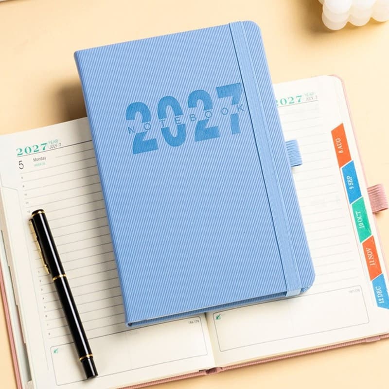 Top 2027 Organizadores Anuais Notebook Gerenciamento De Tempo Diário Planejador Para Viagens