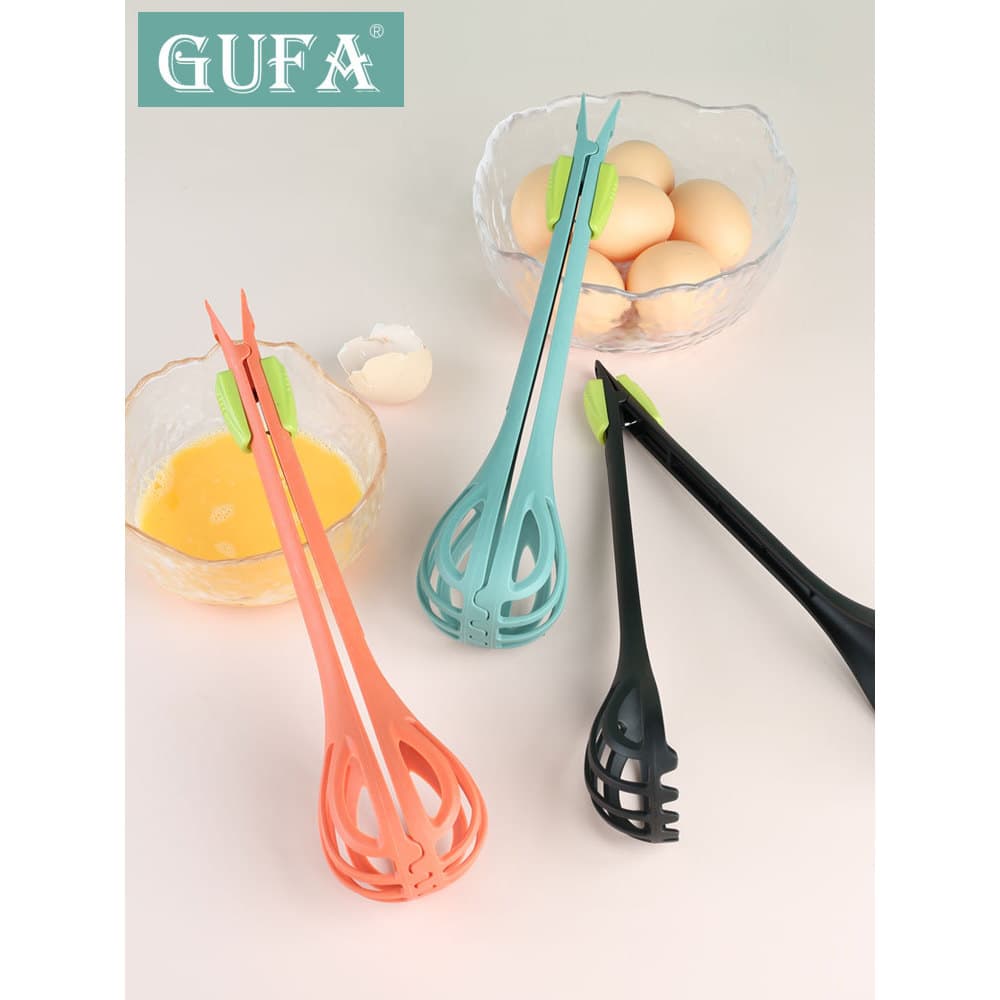 Manual do agregado familiar Multi-função batedor de ovo braçadeira macarrão comida braçadeira ovo extrator ferramenta út