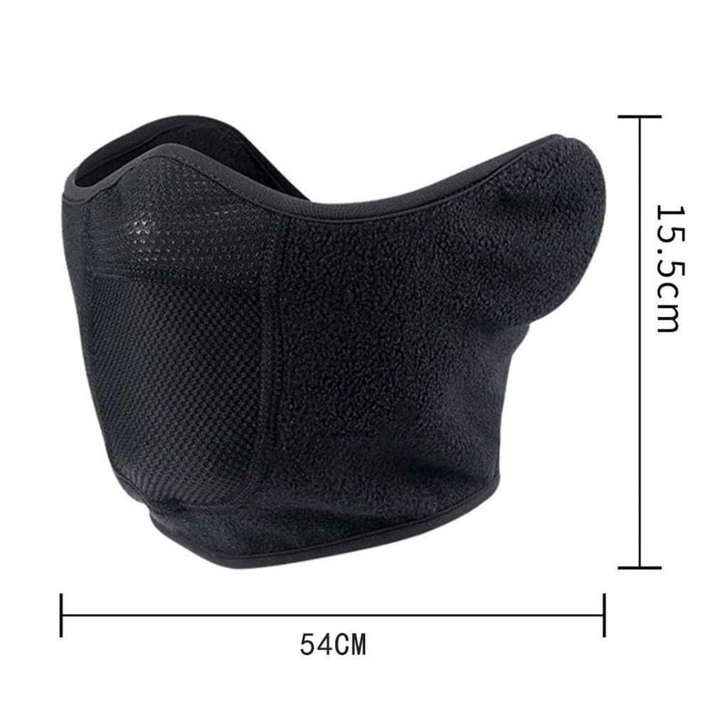 HUIJIANG 2 Unidades De Máscara De Meia Cobertura Facial , Máscaras De Corrida De Simplicidade Da Moda , Capa De Ouvido A