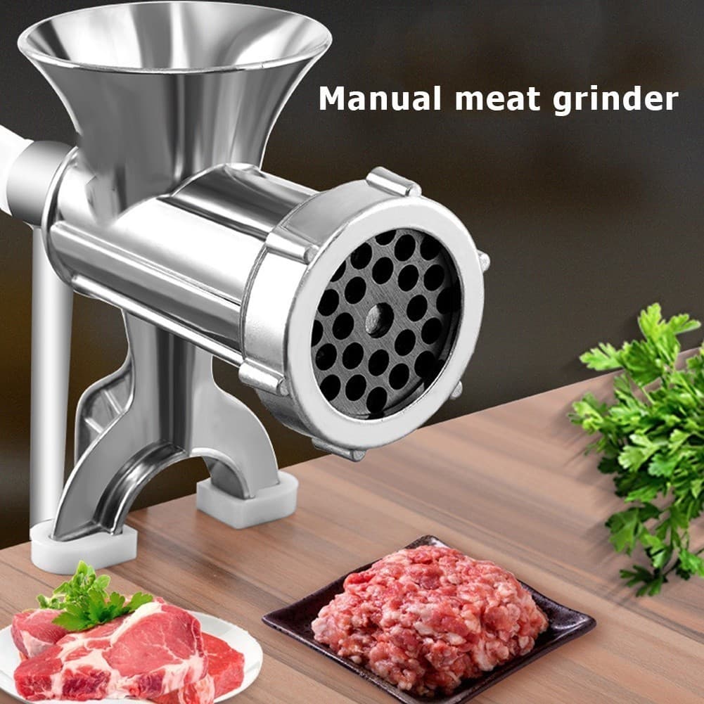 Moedor de Carne Manual em Liga de Alumínio JHP12  270mm x 160mm x 95mm. P.HQ