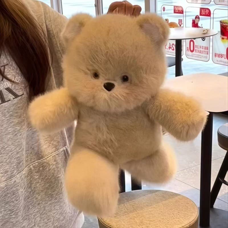 [Estoque pronto] Urso de corrida correndo série Animal boneca boneca brinquedo de pelúcia travesseiro presente de aniver