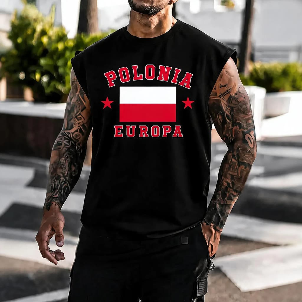Cavada Regata Camisa Continentes Polonia Europa