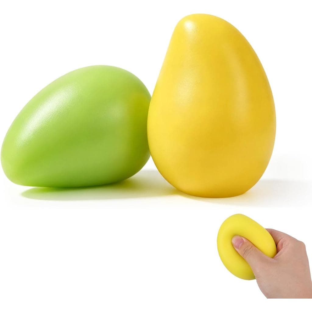 2 Peças de Squishy de Manga Macio, Bola Antiestresse de Manga Camaleão de Ascensão Lenta, Brinquedo Anti-stress Squishy
