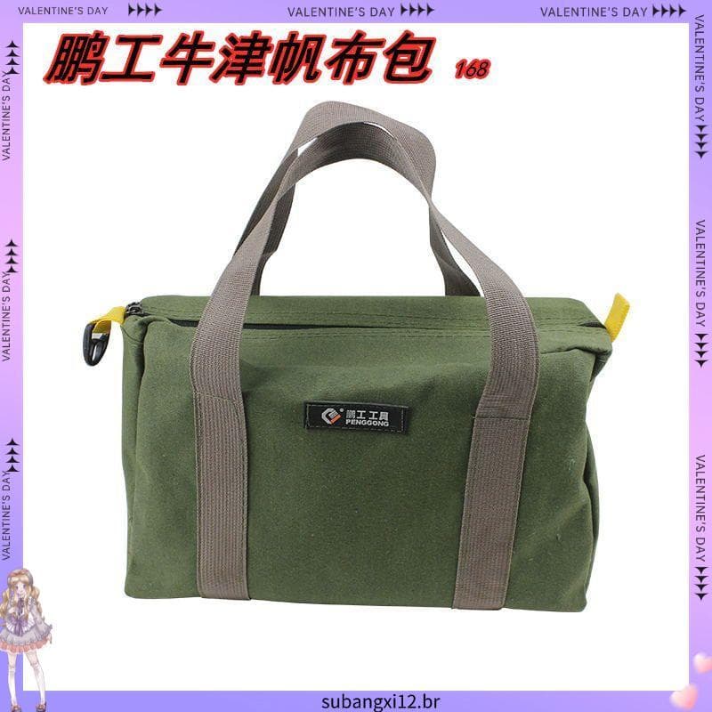 Penggggong Oxford pano estilo simples portátil bolsa de lona saco de ferramentas eletricista saco de armazenamento de pe