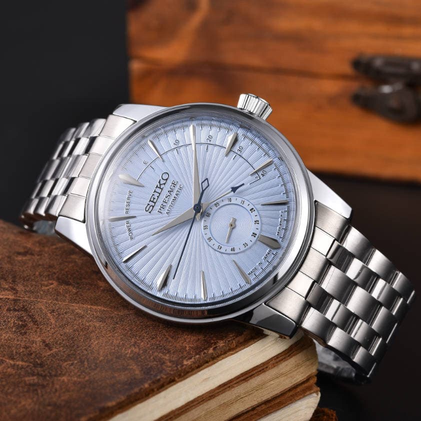 Novo 18 Cores SEIKO PRESAGE Automático Luxo Masculino Negócios Relógio Mecânico