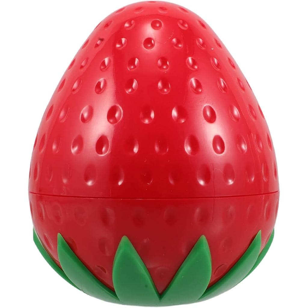 FUOYLOO Pote de Creme de Viagem em Forma de Morango 30g Recipiente Cosmético Portátil Recarregável Caixa para Creme Faci