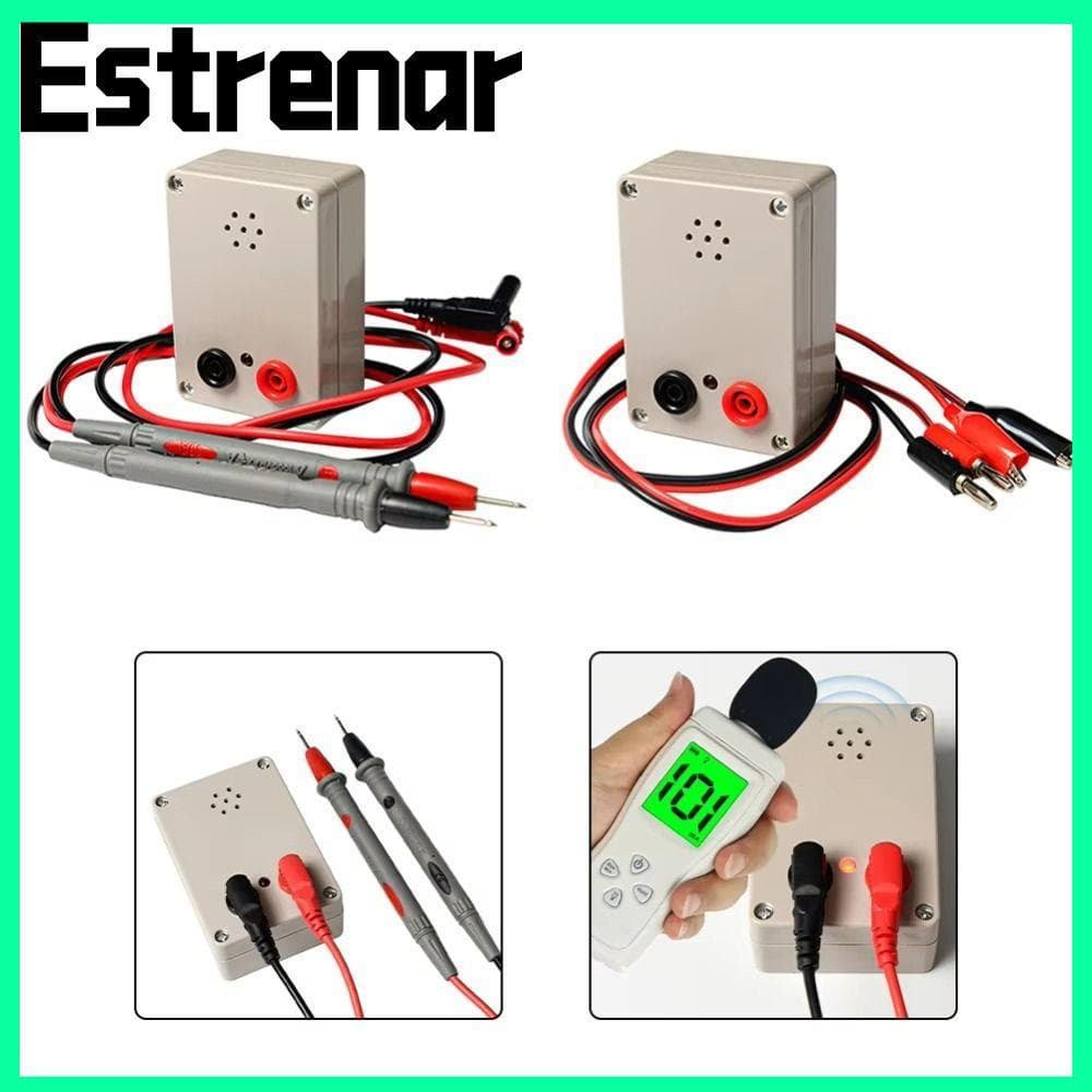 Testador De Fio ESTRENAR , Campainha De Alarme 9V , Profissional Com Teste De Continuidade De Caneta