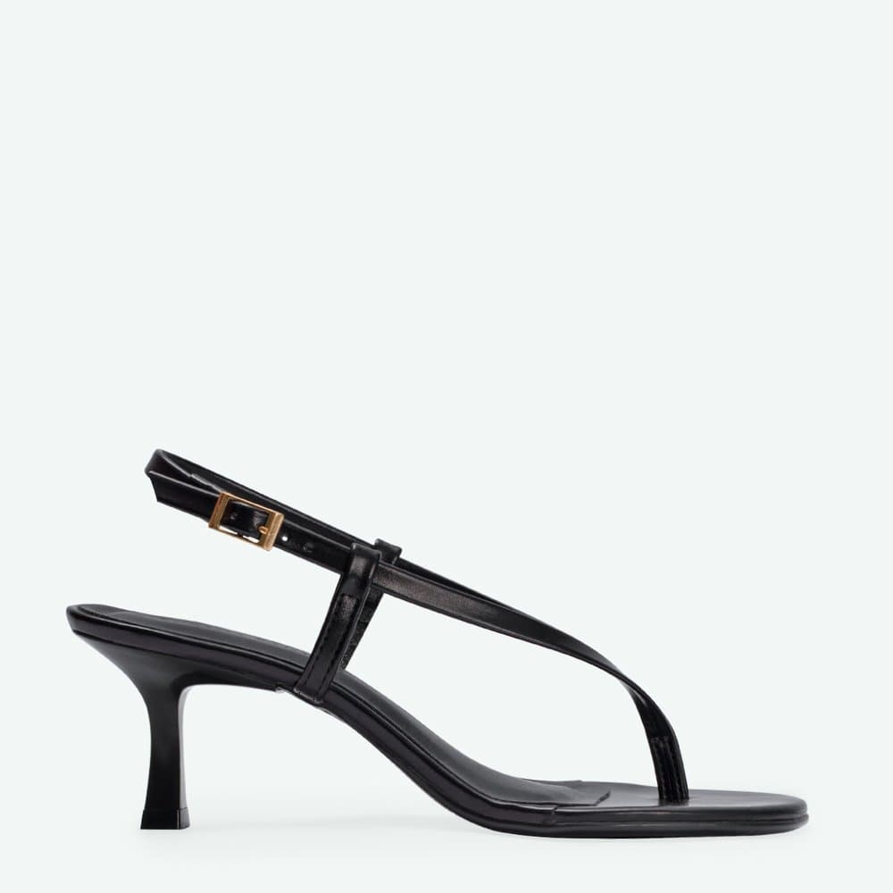 Sandália Feminina Elegante Salto Bloco Casual Confortável