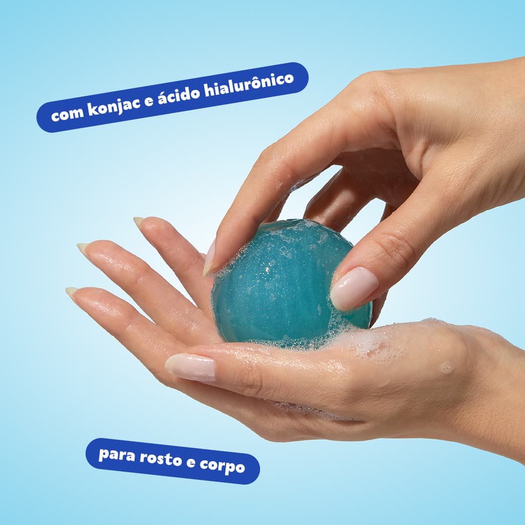 Sabonete Facial e Corporal Jelly Blueberry Konjac Good Mood Alva - A Verdadeira Experiência