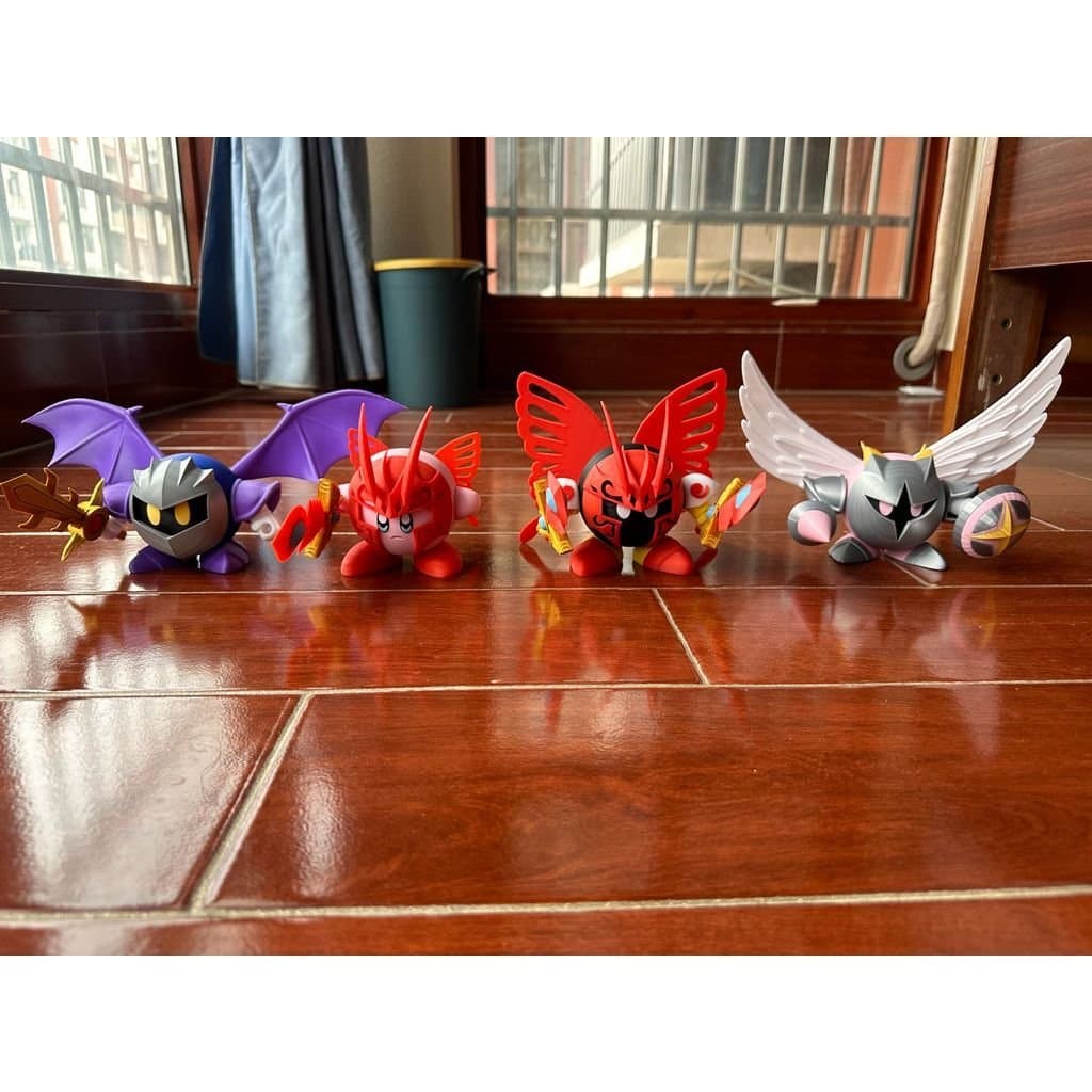 Novas figuras impressas em 3D populares e muito vendidas de jogos e animes, brinquedos modelo da série Kirby, brinquedos