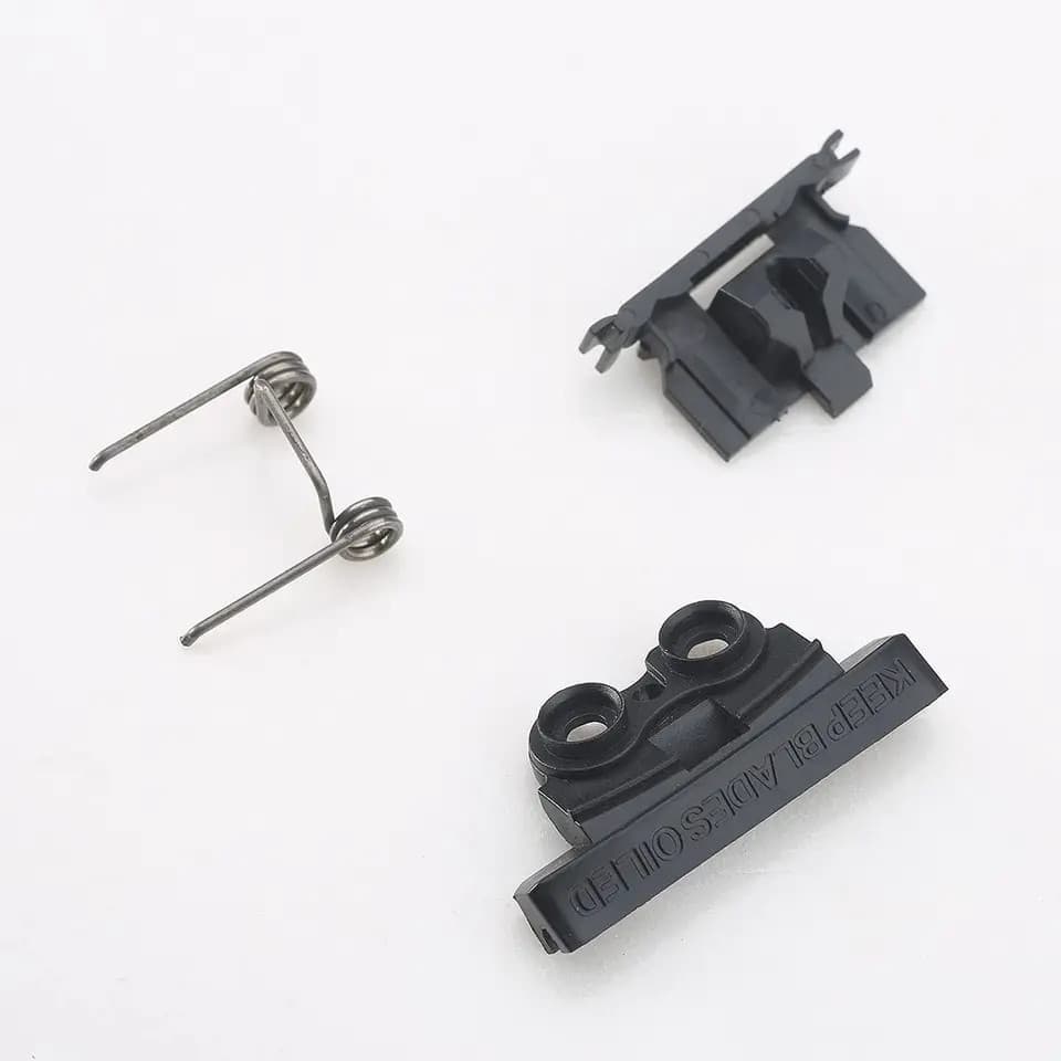 Kit 3 Peças, Plaqueta, Base Fixa, Mola compativel com maquinas de Corte, Senior, Magic, Super Taper