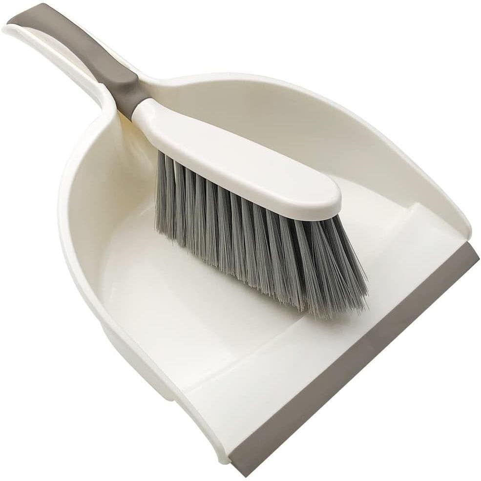Pá de lixo, Conjunto de pá de lixo e escova, Conjunto completo de pá de lixo e escova, Conjunto de pá de lixo e vassoura