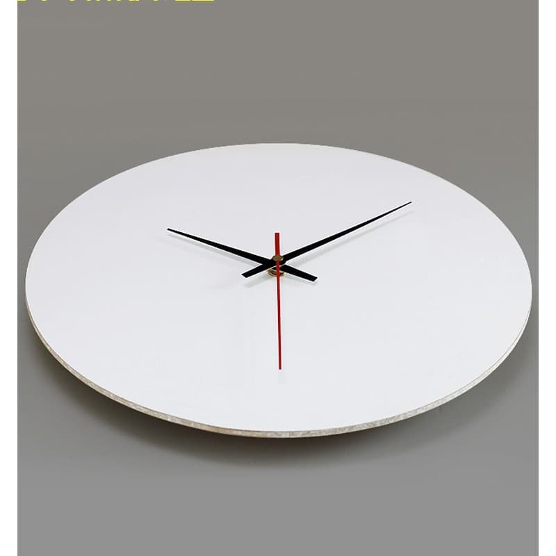 Diy diy relógio artesanal relógio caseiro rosto Dial auxiliares de ensino em branco placa redonda pintura criativo conju