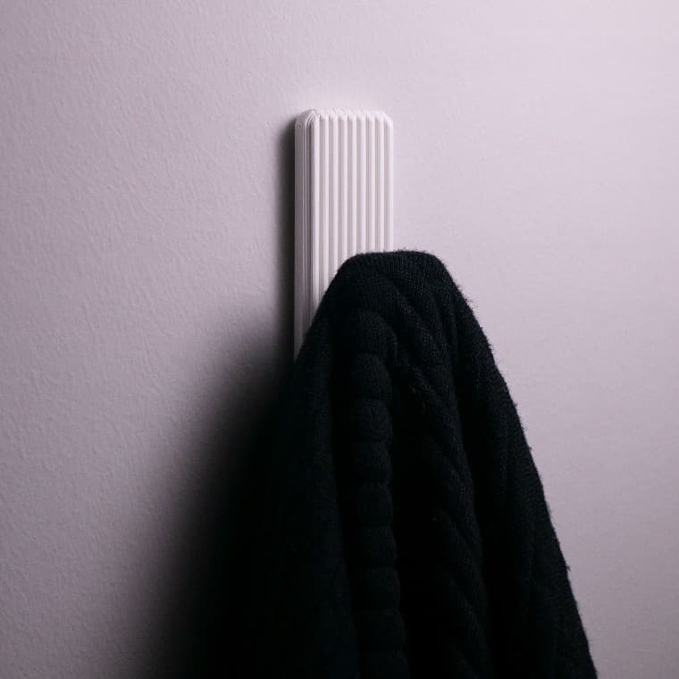 3 Ganchos Toalheiro de Parede Cabide Moderno Minimalista para Banheiro REFORÇADO COM DUPLA FACE