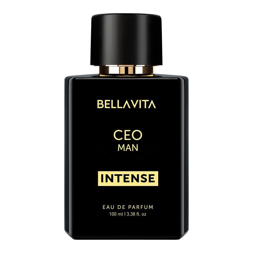 Bellavita Luxury CEO MAN INTENSE Eau de Parfum |   100 ml (3,4 fl.oz.) |   Perfume para Homens |   Notas Aromáticas de L