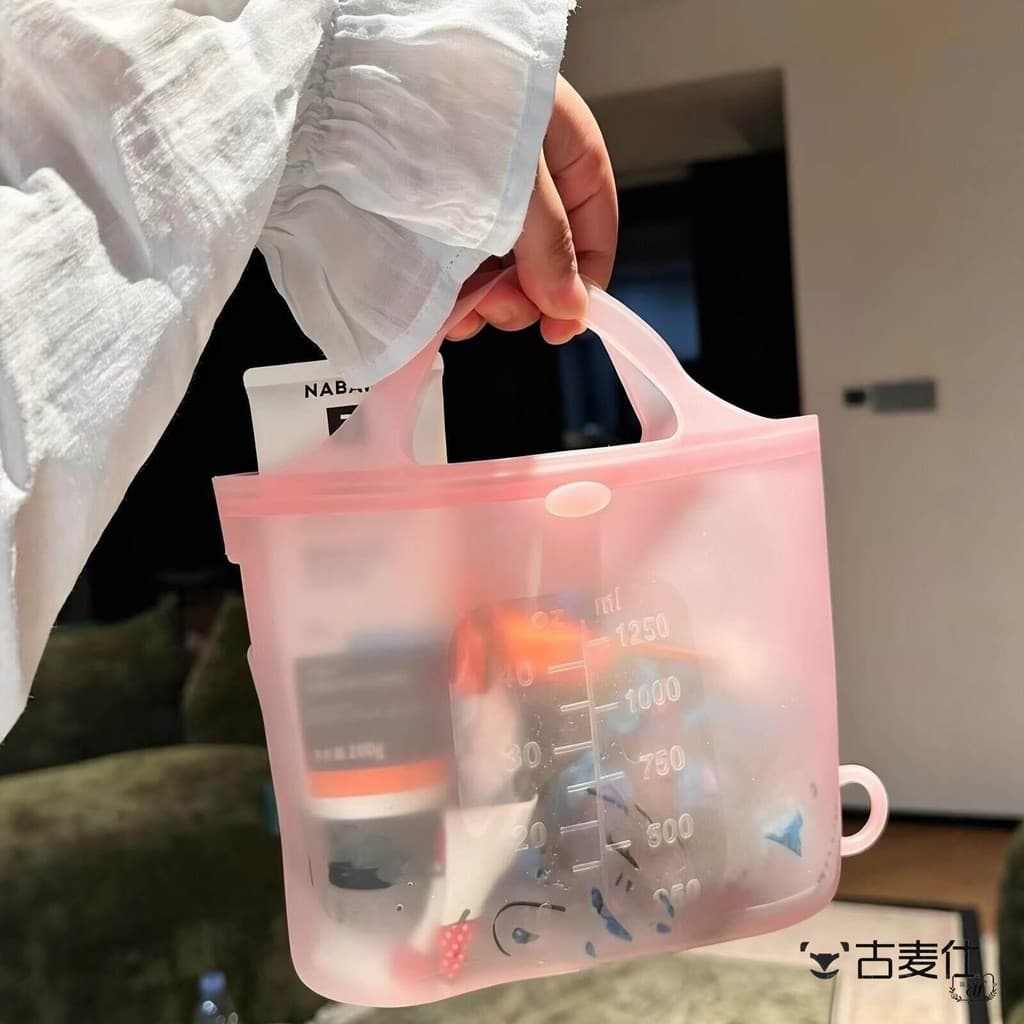 🔥 Bolsa Necessaire Feminina Portátil 🔥 VENDA QUENTE Necessaire de Viagem Impermeável Necessaire de Maquiagem em Silico