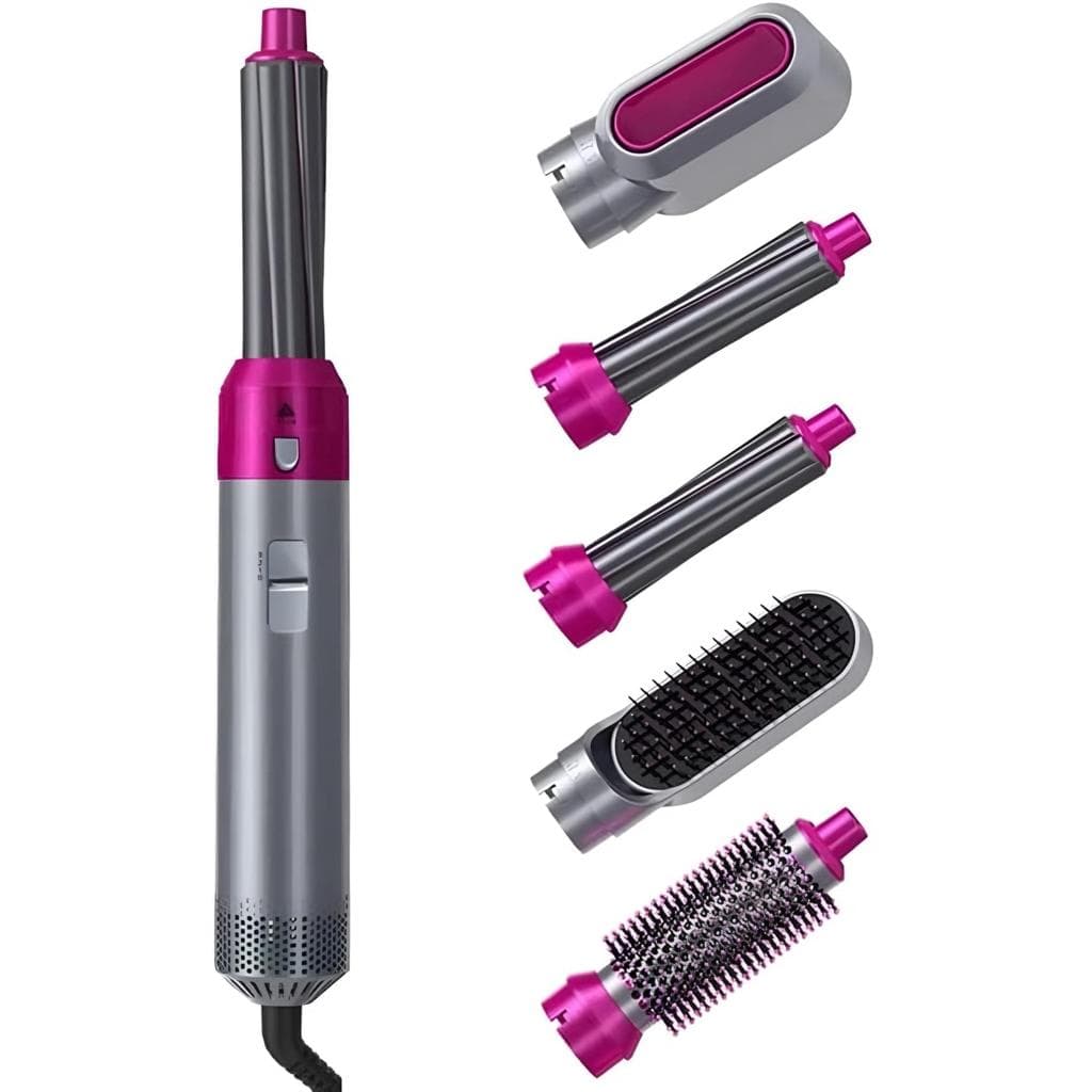 Kit Modelador de Cabelos 5 em 1 Secador Babyliss 110V Hot Air Styler