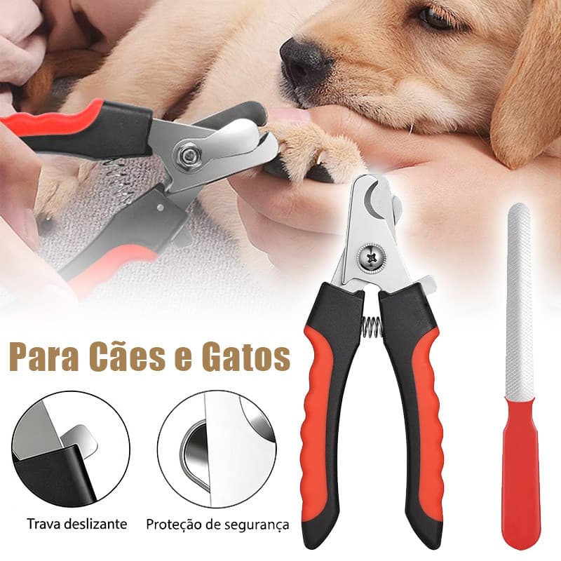 Alicate De Unha Para Pets Em Aço Inoxidável Profissional Para Cães Gatos Tamanho Médio Grande