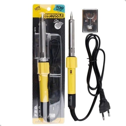 Ferro Solda Profissional 100W Potente Estação Soldagem Eletronica 220V