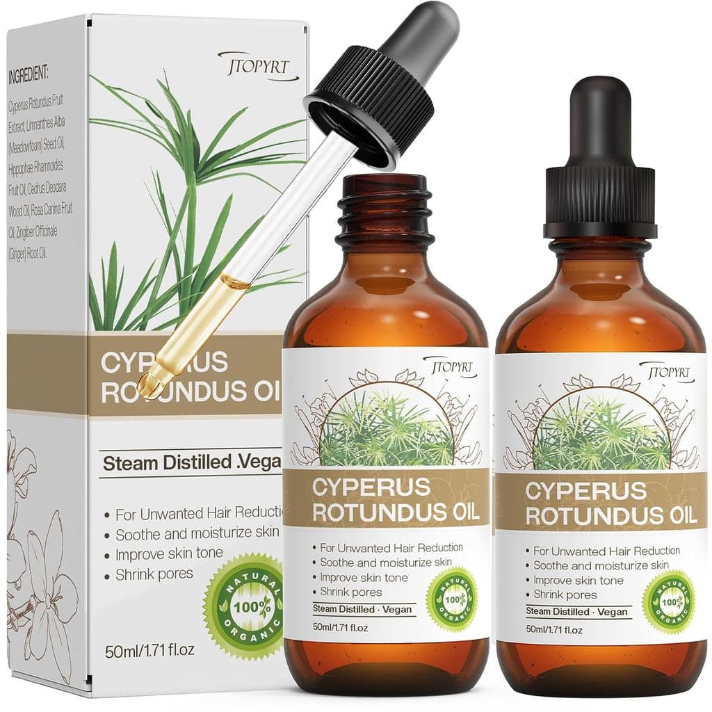 Óleo de Cipreste Rotundus: Óleo de Cipreste para Remoção de Pelos, Redutor de Pelos, Cuidados com a Pele Facial e Corpor