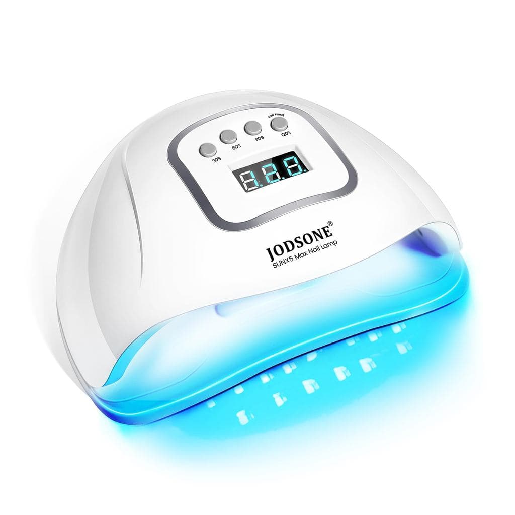 Lâmpada de Unhas LED UV JODSONE, Secador de Unhas para Esmalte em Gel, Luz LED com Sensor Automático e 4 Temporizadores